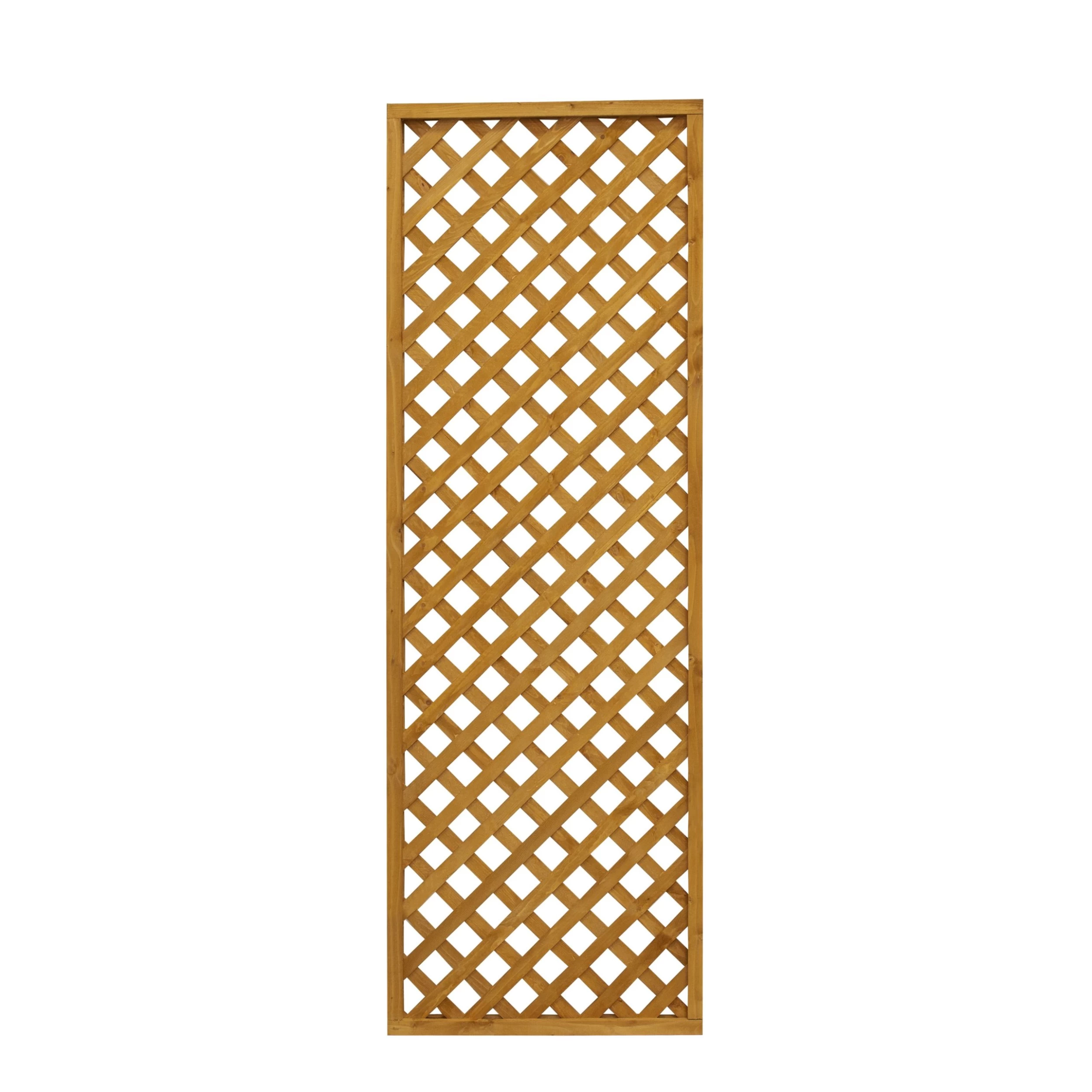 2ft Diamond Lattice Pine Trellis Panel, Pack Of 5 (W)183cm X (H)61cm 3 2ft Diamond Lattice Pine Trellis Panel, Pack Of 5 (W)183cm X (H)61cm