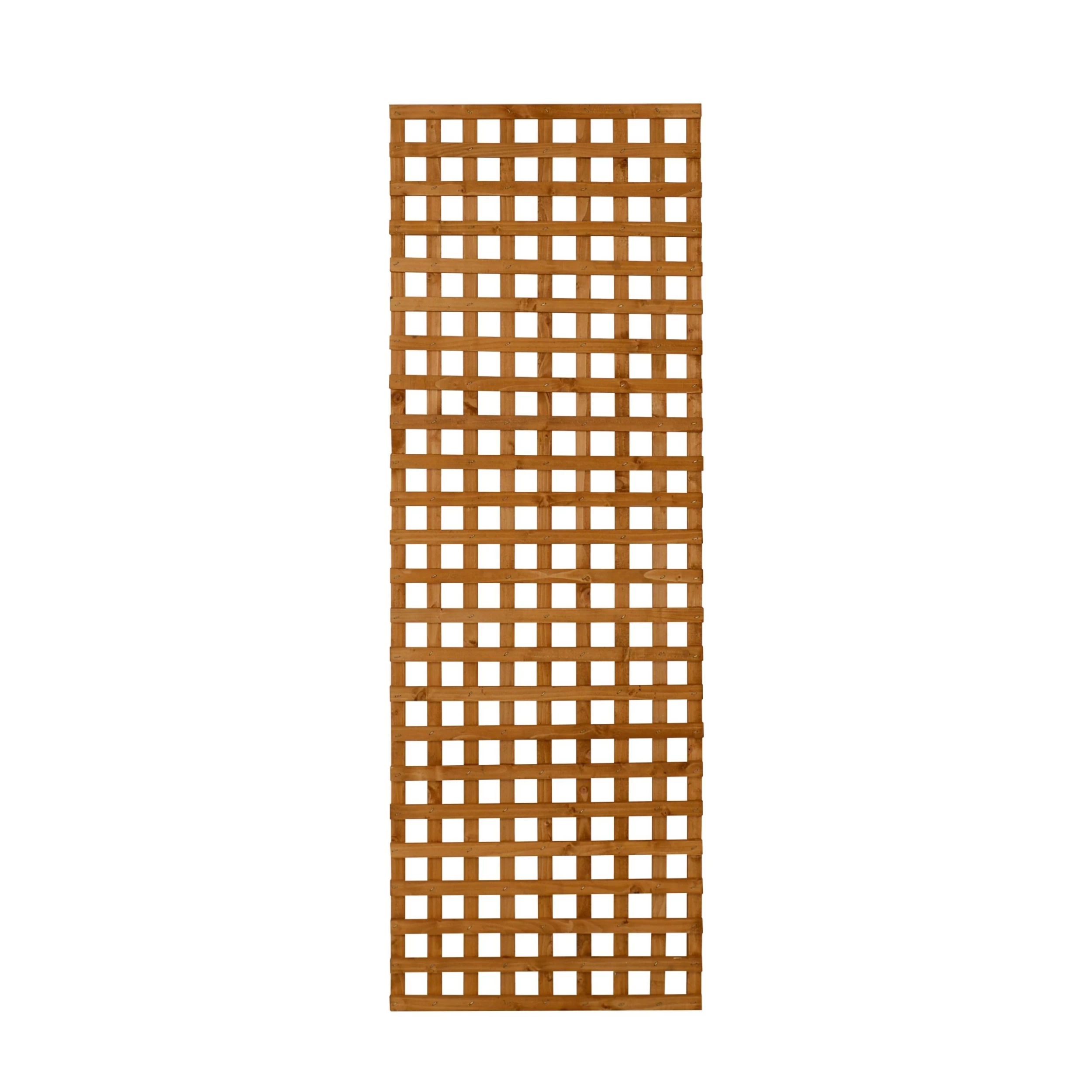 6ft Pine Trellis Panel, Pack Of 4 (W)63cm X (H)183cm 3 6ft Pine Trellis Panel, Pack Of 4 (W)63cm X (H)183cm