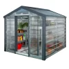 Adman Steel Sheds Multigrow 9.4x8.8 Greenhouse With Adjustable Vent 1 Adman Steel Sheds Multigrow 9.4x8.8 Greenhouse With Adjustable Vent -Gardens and Outdoor Stores adman steel sheds multigrow 9 4x8 8 greenhouse with adjustable vent5391538910387 01c bq