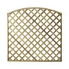 Arched Pine Trellis Panel (W)180cm X (H)180cm -Gardens and Outdoor Stores arched pine trellis panel w 180cm x h 180cm3663602430360 01bq