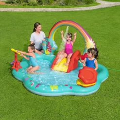 Bestway Multicolour Small Disney Princess - Little Mermaid Play Centre -Gardens and Outdoor Stores bestway multicolour small disney princess little mermaid play centre6941607328774 01i
