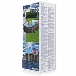 Bestway Power Steel® Wood Effect Polyvinyl Chloride (PVC) & Steel Pool (W) 3.66m X (L) 6.1m 13 Bestway Power Steel® Wood Effect Polyvinyl Chloride (PVC) & Steel Pool (W) 3.66m X (L) 6.1m -Gardens and Outdoor Stores bestway power steel wood effect polyvinyl chloride pvc steel pool w 3 66m x l 6 1m6942138983586 08c