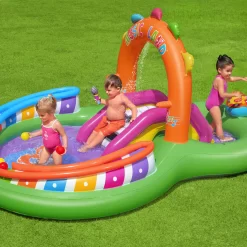 Bestway Sing 'n' Splash Multicolour Small Play Centre -Gardens and Outdoor Stores bestway sing n splash multicolour small play centre6942138984347 01i