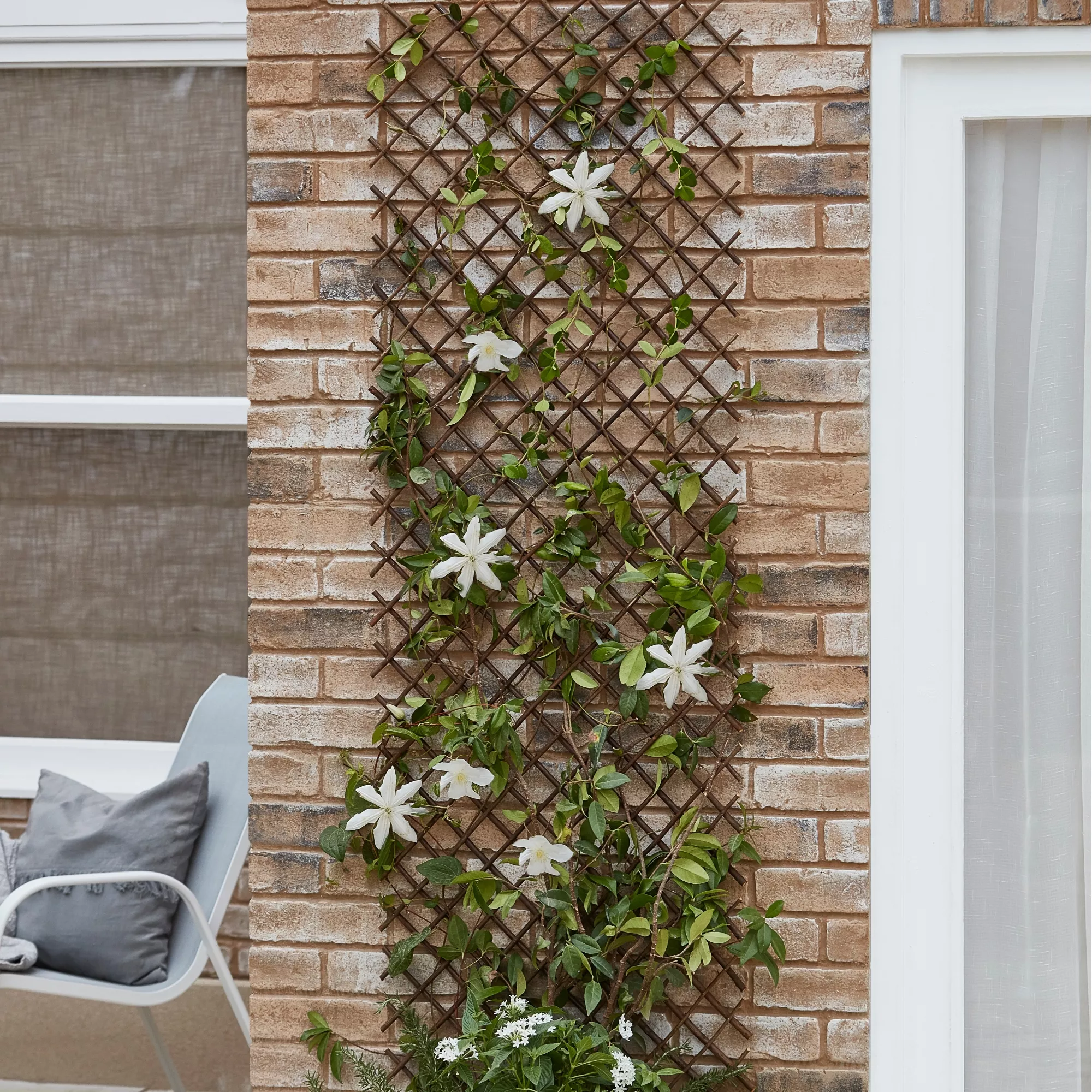 Blooma 2ft Willow Trellis Panel (W)180cm X (H)60cm 6 Blooma 2ft Willow Trellis Panel (W)180cm X (H)60cm - Image 4
