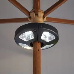 Blooma Alinda Black Battery-powered LED Parasol Light 5 Blooma Alinda Black Battery-powered LED Parasol Light -Gardens and Outdoor Stores blooma alinda black battery powered led parasol light3663602723615 02bq