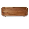 Blooma Bopha Brown Wooden Rectangular Trough -Gardens and Outdoor Stores blooma bopha brown wooden rectangular trough3663602701415 01bq
