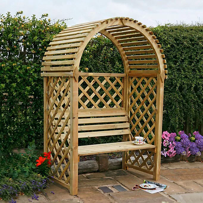 Blooma Chiltern Arbour, (H)1990mm (W)1340mm (D)800mm - Assembly Service Included 6 Blooma Chiltern Arbour, (H)1990mm (W)1340mm (D)800mm - Assembly Service Included - Image 4