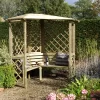 Blooma Chiltern Corner Arbour, (H)2100mm (W)1580mm (D)1580mm - Assembly Service Included 1 Blooma Chiltern Corner Arbour, (H)2100mm (W)1580mm (D)1580mm - Assembly Service Included -Gardens and Outdoor Stores blooma chiltern corner arbour h 2100mm w 1580mm d 1580mm assembly service included5397007111781 01i bq