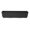Blooma Florus Black Plastic Bell Rectangular Trough -Gardens and Outdoor Stores blooma florus black plastic bell rectangular trough3663602700753 01bq