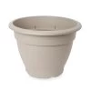 Blooma Florus Taupe Plastic Bell Plant Pot (Dia)55cm -Gardens and Outdoor Stores blooma florus taupe plastic bell plant pot dia 55cm3663602700395 01bq