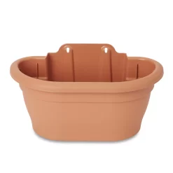 Blooma Florus Terracotta Plastic Rectangular Trough