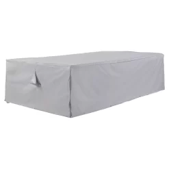 Blooma Large Grey Rectangular Table Cover 240cm(L) 60cm(H) 120cm(W)