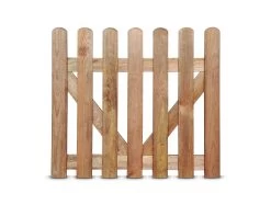 Blooma Luiro Wood Round Top Gate, (H)1m (W)1m