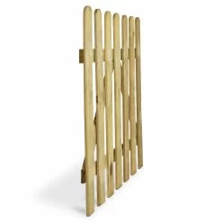 Blooma Mekong Wood Round Top Gate, (H)1m (W)1m -Gardens and Outdoor Stores blooma mekong wood round top gate h 1m w 1m3663602942665 03bq