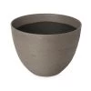 Blooma Momoka Grey Stone Effect Plastic Circular Plant Pot (Dia)40cm -Gardens and Outdoor Stores blooma momoka grey stone effect plastic circular plant pot dia 40cm3663602700838 01bq