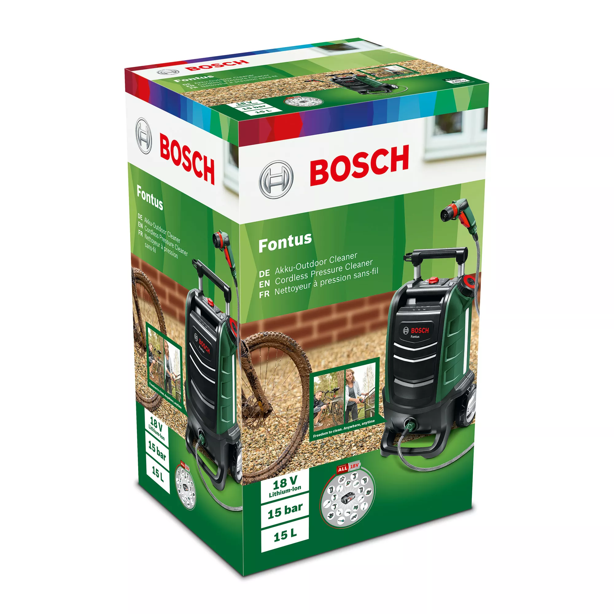 Bosch Power For All Cordless 18V Pressure Washer 4 Bosch Power For All Cordless 18V Pressure Washer - Image 2