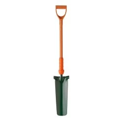 Bulldog Insulated Newcastle Pointed D Handle Trenching Drain Shovel
