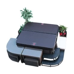 Canadian Spa Company Brown Straight Step 11 Canadian Spa Company Brown Straight Step -Gardens and Outdoor Stores canadian spa company brown straight step0700697210972 23c