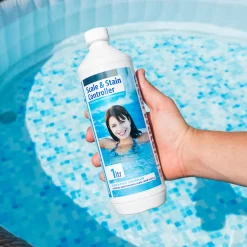 Clearwater Pool & Spa Stain & Scale Controller 1kg -Gardens and Outdoor Stores clearwater pool spa stain scale controller 1kg5031470121884 02i bq