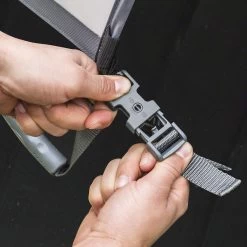 CleverSpa Grey Square Canopy (D) 1240mm -Gardens and Outdoor Stores cleverspa grey square canopy d 1240mm5019008882124 21c bq