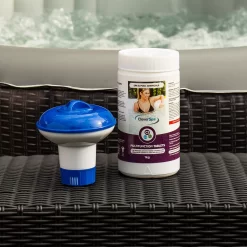 CleverSpa Hot Tub & Swim Spa Chlorine Tablets 1kg -Gardens and Outdoor Stores cleverspa hot tub swim spa chlorine tablets 1kg5019008880571 01i bq