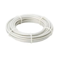Diall PVC & Steel Cable, (L)10m (Dia)6mm