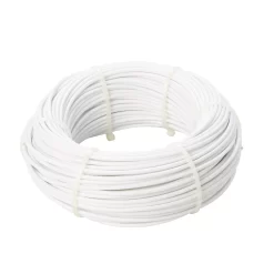 Diall White PVC & Steel Cable, (L)60m (Dia)1.2mm