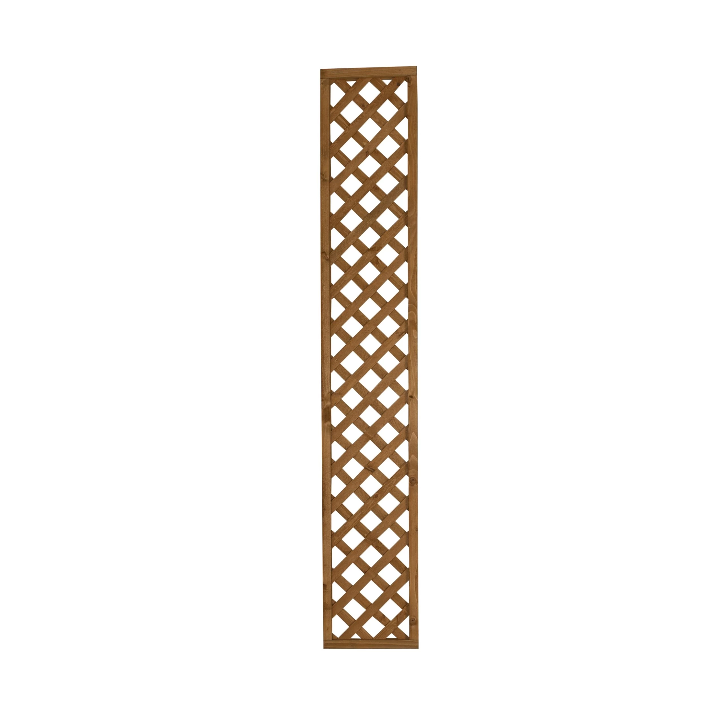 Diamond Pine Trellis Panel, Pack Of 5 (W)183cm X (H)32cm 7 Diamond Pine Trellis Panel, Pack Of 5 (W)183cm X (H)32cm - Image 5