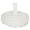 Eda White Parasol Base 0.74kg 2 Eda White Parasol Base 0.74kg -Gardens and Outdoor Stores eda white parasol base 0 74kg3086960016135 01bq