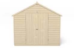 Forest Garden 12x8 Ft Apex Overlap Wooden 2 Door 6 Windows Shed With Floor -Gardens and Outdoor Stores forest garden 12x8 ft apex overlap wooden 2 door 6 windows shed with floor5013053177983 02c bq