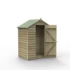 Forest Garden 5x3 Apex Pressure Treated Overlap Wooden Shed With Floor - Assembly Service Included -Gardens and Outdoor Stores forest garden 5x3 apex pressure treated overlap wooden shed with floor assembly service included5013053192207 01c