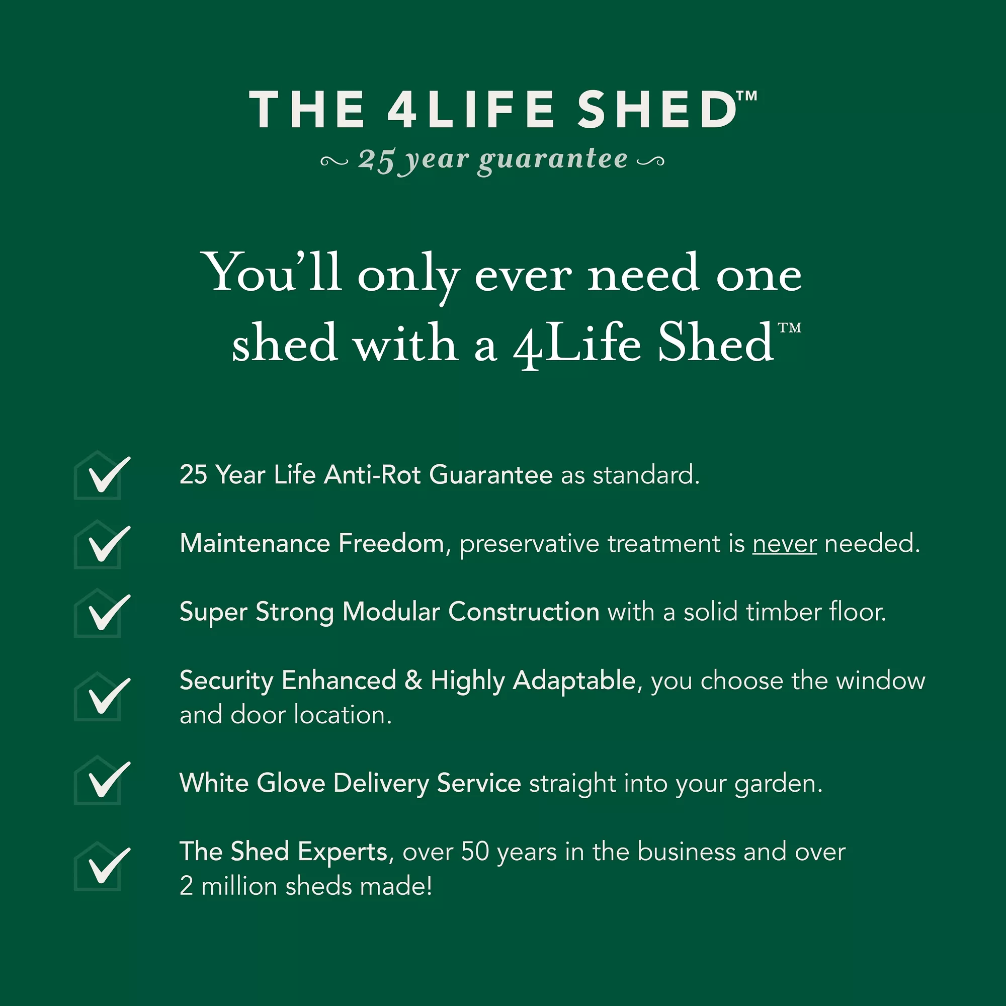 Forest Garden 5x3 Apex Pressure Treated Overlap Wooden Shed With Floor (Base Included) 7 Forest Garden 5x3 Apex Pressure Treated Overlap Wooden Shed With Floor (Base Included) - Image 5