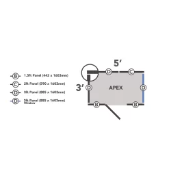 Forest Garden 5x3 Apex Pressure Treated Overlap Wooden Shed With Floor (Base Included) 21 Forest Garden 5x3 Apex Pressure Treated Overlap Wooden Shed With Floor (Base Included) -Gardens and Outdoor Stores forest garden 5x3 apex pressure treated overlap wooden shed with floor base included 5013053192849 02t