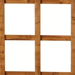 Forest Garden 6ft Square European Softwood Trellis Panel (W)60cm X (H)183cm -Gardens and Outdoor Stores forest garden 6ft square european softwood trellis panel w 60cm x h 183cm3663602430179 02bq