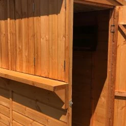 Forest Garden 6x3 Ft Pent Shiplap Garden Bar With Single Door -Gardens and Outdoor Stores forest garden 6x3 ft pent shiplap garden bar with single door5013053184066 41c bq