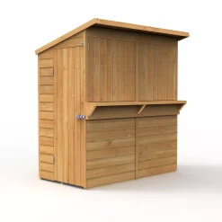 Forest Garden 6x3 Pent Dip Treated Shiplap Wooden Shed With Floor - Assembly Service Included -Gardens and Outdoor Stores forest garden 6x3 pent dip treated shiplap wooden shed with floor assembly service included5013053184073 01c