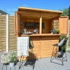 Forest Garden 6x3 Pent Dip Treated Shiplap Wooden Shed With Floor - Assembly Service Included -Gardens and Outdoor Stores forest garden 6x3 pent dip treated shiplap wooden shed with floor assembly service included5013053184073 01i