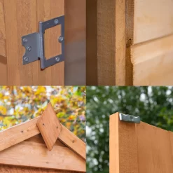 Forest Garden 6x4 Apex Dip Treated Shiplap Wooden Shed With Floor -Gardens and Outdoor Stores forest garden 6x4 apex dip treated shiplap wooden shed with floor5013053189948 36c