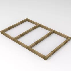 Forest Garden 6x4 Timber Shed Base (L) 118cm X (W) 0.18cm - Assembly Service Included