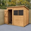 Forest Garden 7x5 Ft Pent Shiplap Wooden 2 Windows Shed With Floor - Assembly Service Included -Gardens and Outdoor Stores forest garden 7x5 ft pent shiplap wooden 2 windows shed with floor assembly service included5013053178935 05i bq