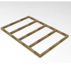 Forest Garden 7x5 Timber Shed Base (L) 147cm X (W) 0.21cm - Assembly Service Included
