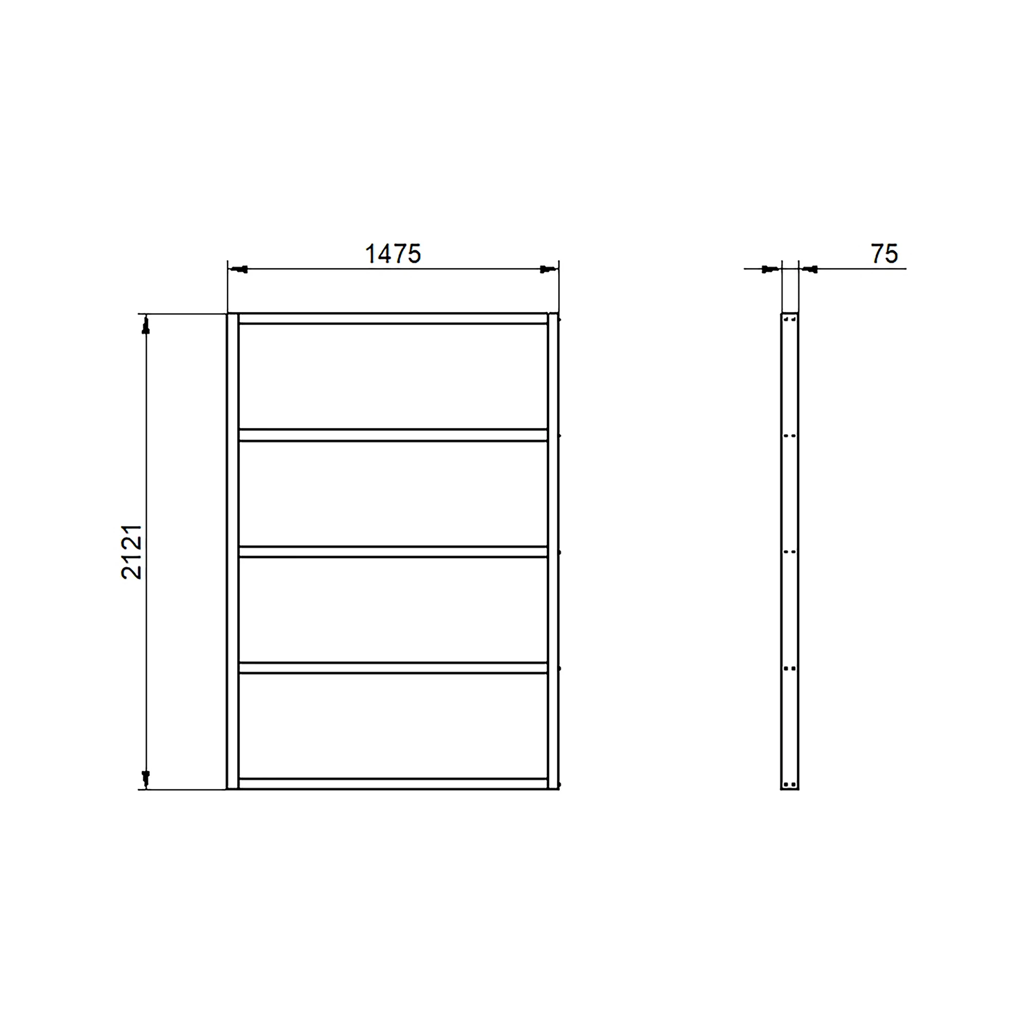 Forest Garden 7x5 Timber Shed Base (L) 147cm X (W) 0.21cm - Assembly Service Included 4 Forest Garden 7x5 Timber Shed Base (L) 147cm X (W) 0.21cm - Assembly Service Included - Image 2