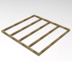 Forest Garden 7x7 Timber Shed Base (L) 206cm X (W) 0.21cm - Assembly Service Included