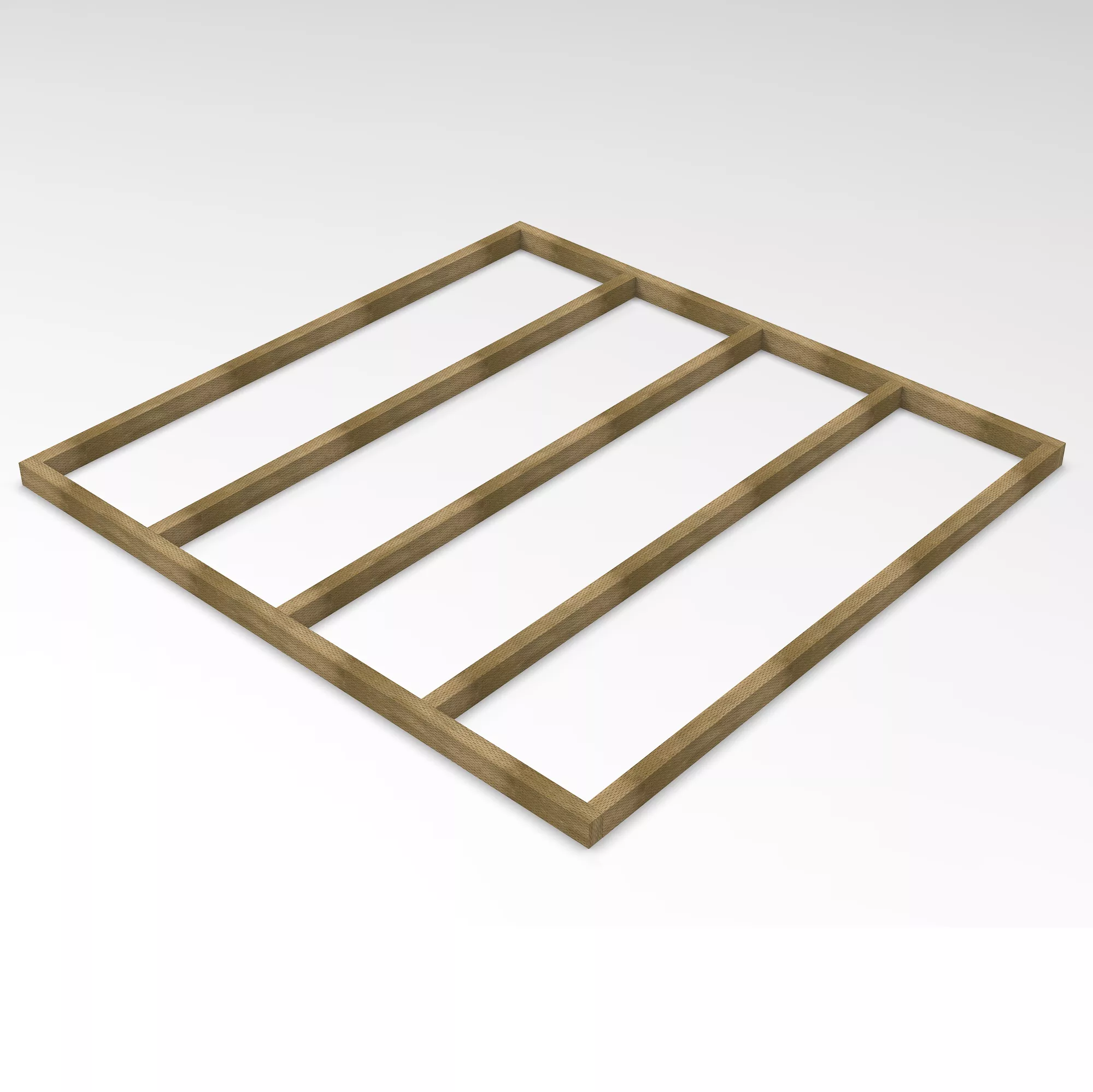 Forest Garden 7x7 Timber Shed Base (L) 206cm X (W) 0.21cm - Assembly Service Included 3 Forest Garden 7x7 Timber Shed Base (L) 206cm X (W) 0.21cm - Assembly Service Included