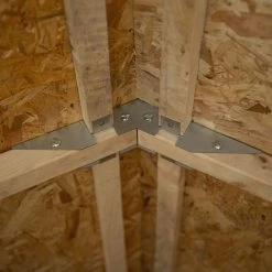 Forest Garden 8x6 Reverse Apex Dip Treated Overlap Wooden Shed With Floor (Base Included) -Gardens and Outdoor Stores forest garden 8x6 reverse apex dip treated overlap wooden shed with floor base included 5013053178225 39c bq