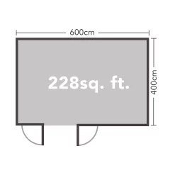Forest Garden Blakedown 6x4 Toughened Glass Pent Loglap Solid Wood Cabin With Double Door 11 Forest Garden Blakedown 6x4 Toughened Glass Pent Loglap Solid Wood Cabin With Double Door -Gardens and Outdoor Stores forest garden blakedown 6x4 toughened glass pent loglap solid wood cabin with double door5013053181591 02t bq