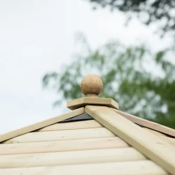 Forest Garden Furnished Hexagonal Gazebo, (W)3.78m (D)3.27m 26 Forest Garden Furnished Hexagonal Gazebo, (W)3.78m (D)3.27m -Gardens and Outdoor Stores forest garden furnished hexagonal gazebo w 3 78m d 3 27m5013053172469 09i