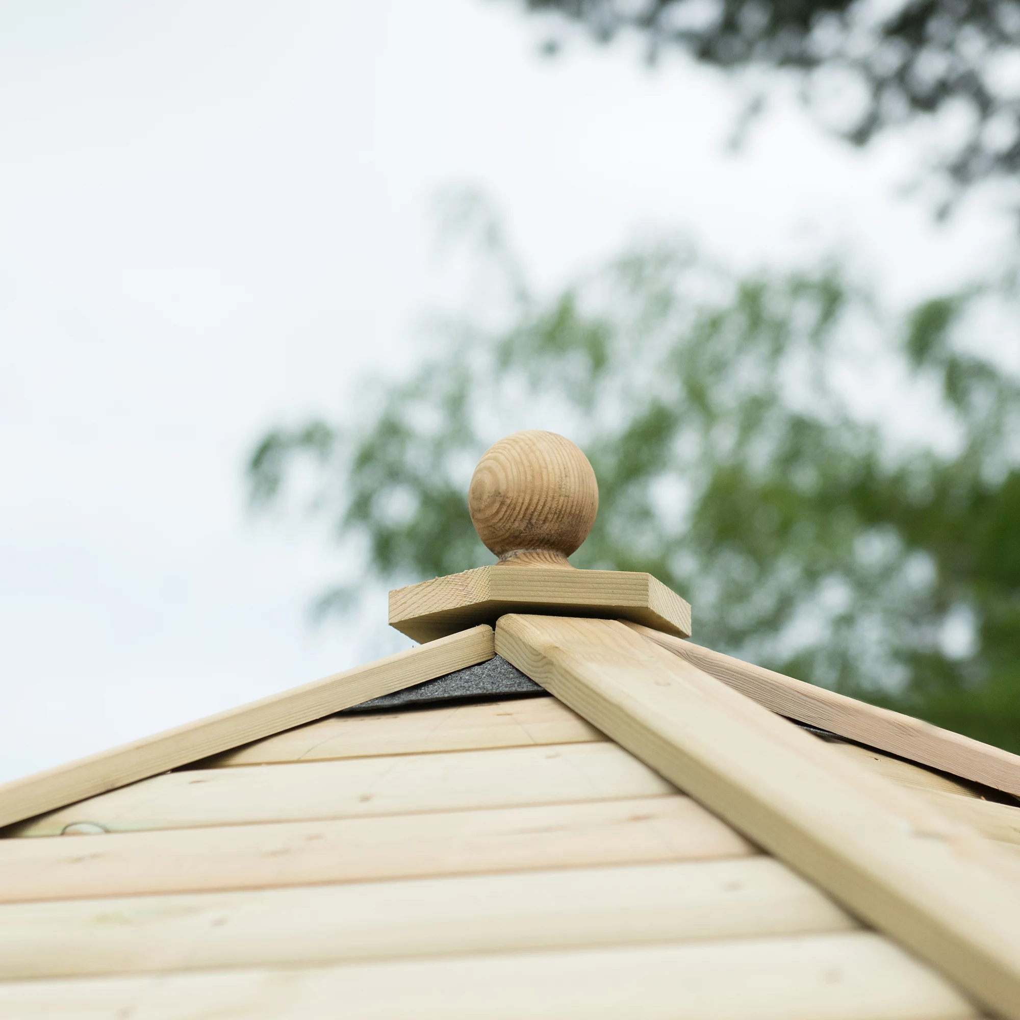 Forest Garden Furnished Hexagonal Gazebo, (W)3.78m (D)3.27m 11 Forest Garden Furnished Hexagonal Gazebo, (W)3.78m (D)3.27m - Image 9