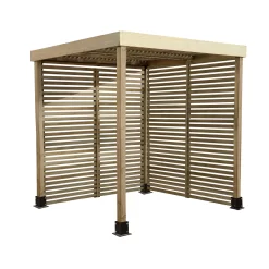 Forest Garden Modular Square Pergola, (H)2045mm (W)1970mm With 2 Pairs Of Screens -Gardens and Outdoor Stores forest garden modular square pergola h 2045mm w 1970mm with 2 pairs of screens5013053183168 01c bq