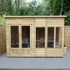 Forest Garden Oakley 10x6 Pent Overlap Solid Wood Summer House With Double Door 1 Forest Garden Oakley 10x6 Pent Overlap Solid Wood Summer House With Double Door -Gardens and Outdoor Stores forest garden oakley 10x6 pent overlap solid wood summer house with double door5013053188682 01i bq